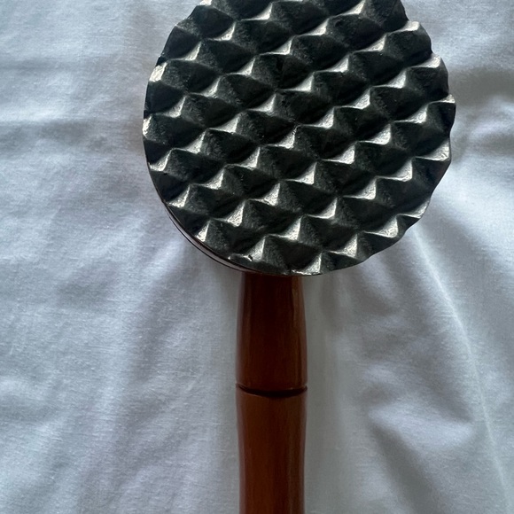 Large Vintage Wooden Meat Tenderizer MALLET 12" LONG - Picture 9 of 10